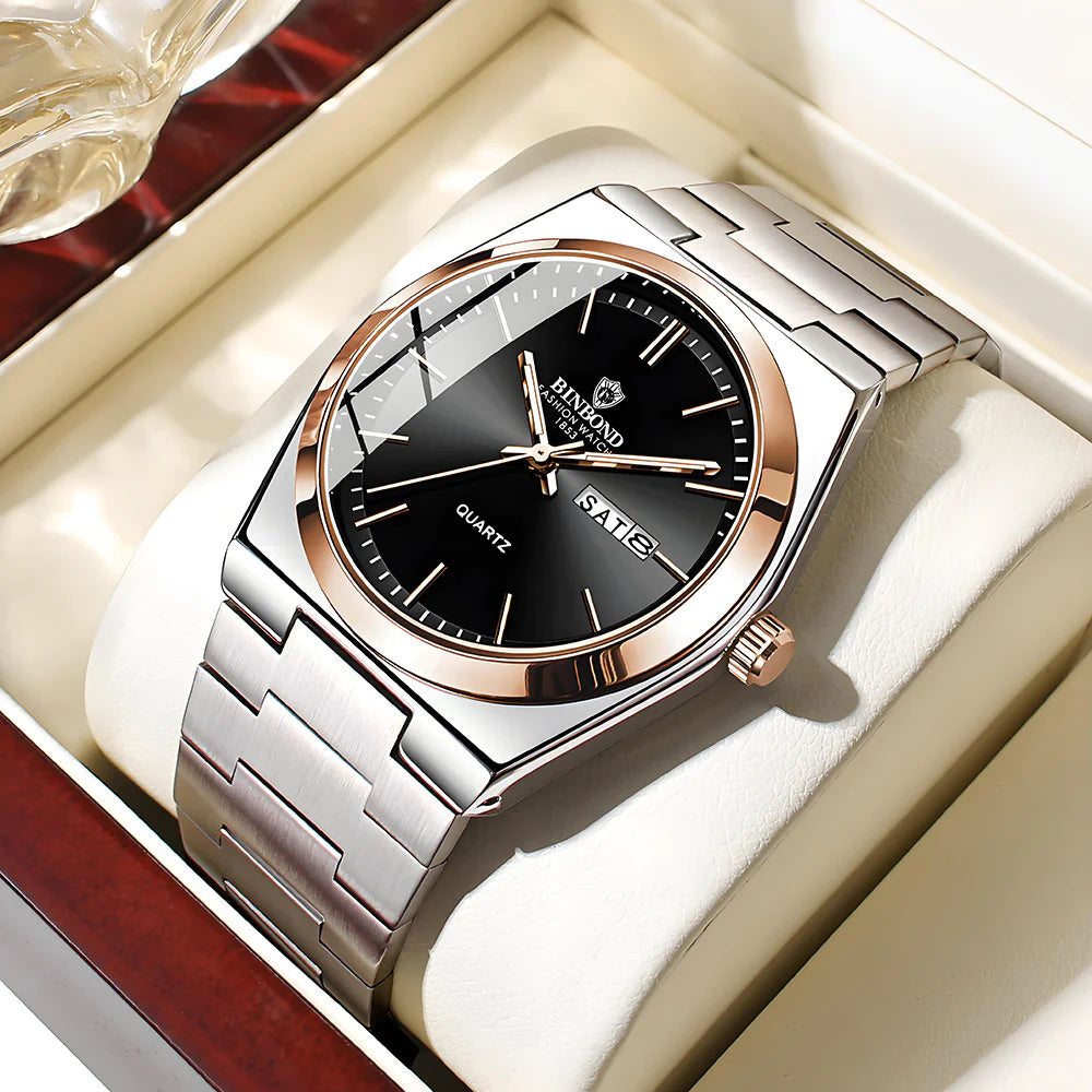 Men's Colour Face Stainless Steel Watch