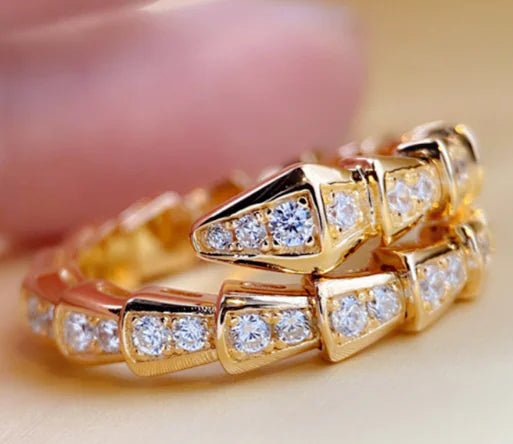 Adjustable Simple Snake Ring for Women