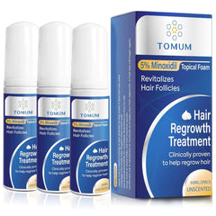 MinoThrive 5% Minoxidil Hair Regrowth Foam - 3 Pack