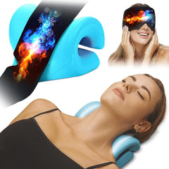 CerviCare Neck Stretcher & Migraine Relief Combo