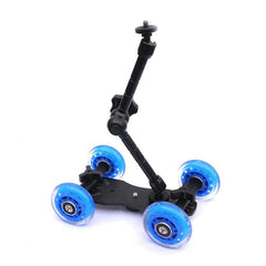 Mini DSLR Photography and Videography Slider Car