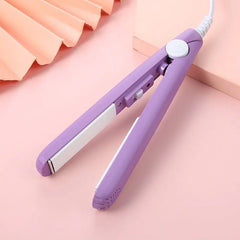 Travel-Size 2-in-1 Hair Straightener & Curler
