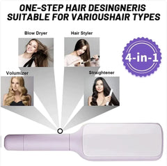 4-in-1 Ergonomic Self-Purifying Hair Brush