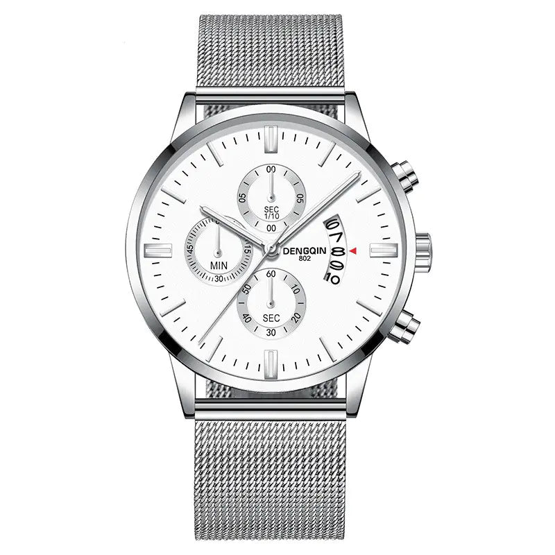 Men's Stainless Steel Casual Watch
