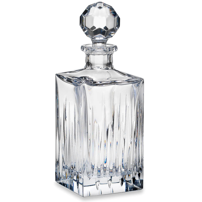 Reed & Barton Crystal Soho Square Decanter
