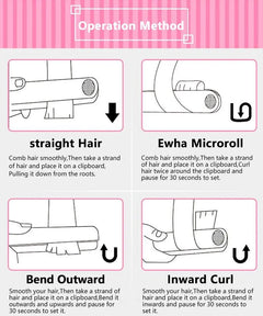 Travel-Size 2-in-1 Hair Straightener & Curler