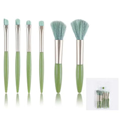 Professional Makeup Brush Set with Soft Synthetic Handles