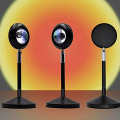 Cinematic Rainbow Sunset Projector Lamp