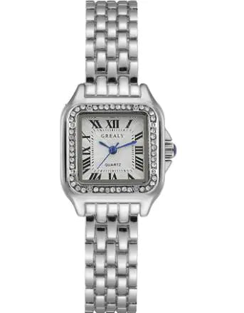 Quartz Women's Watch with Stainless Steel Band